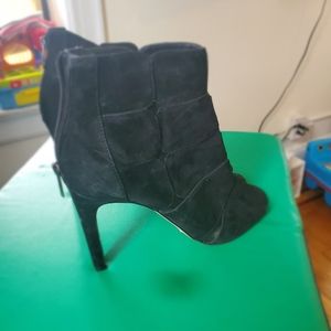 VINCE Camuto Suede open toe pumps